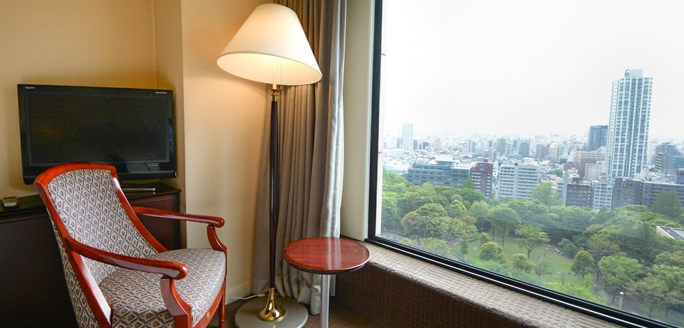 ハイアットリージェンシー東京　シングルルームからの眺め