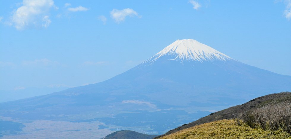 箱根駒ケ岳山頂からの富士山