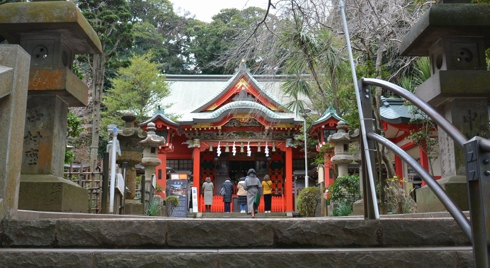イチキシマヒメ 江島神社 正式参拝